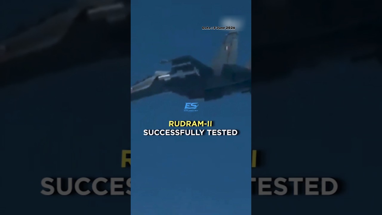 DRDO Successfully Tested Rudram 2