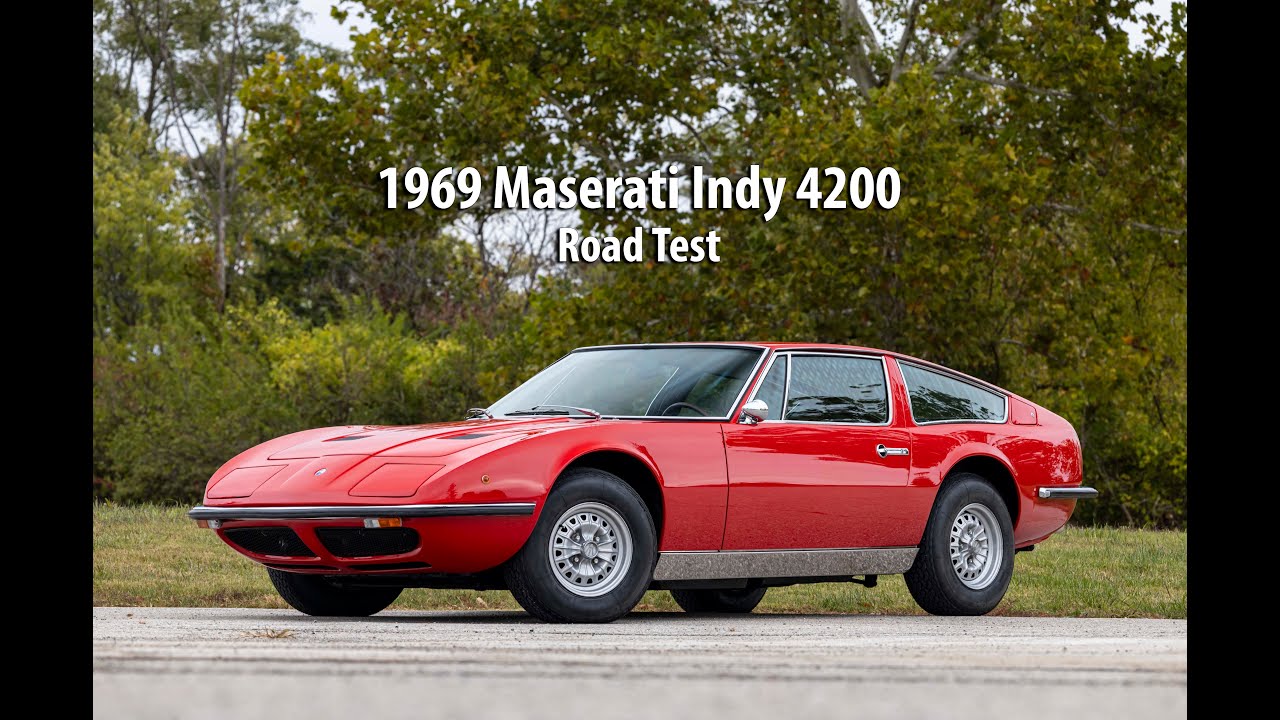 1969 Maserati Indy 4200 - Road Test