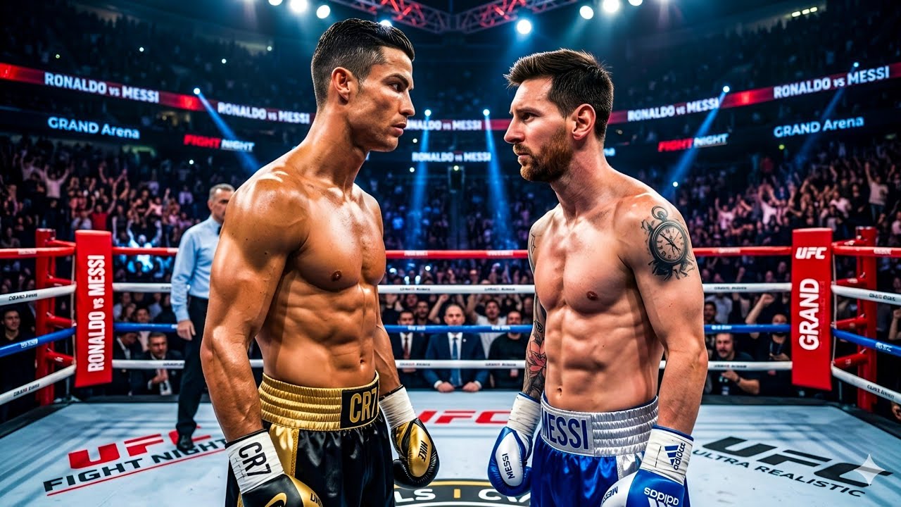 Ronaldo vs Messi 🔥 Ultimate Boxing Face Off | Who Is The Real Champion? 