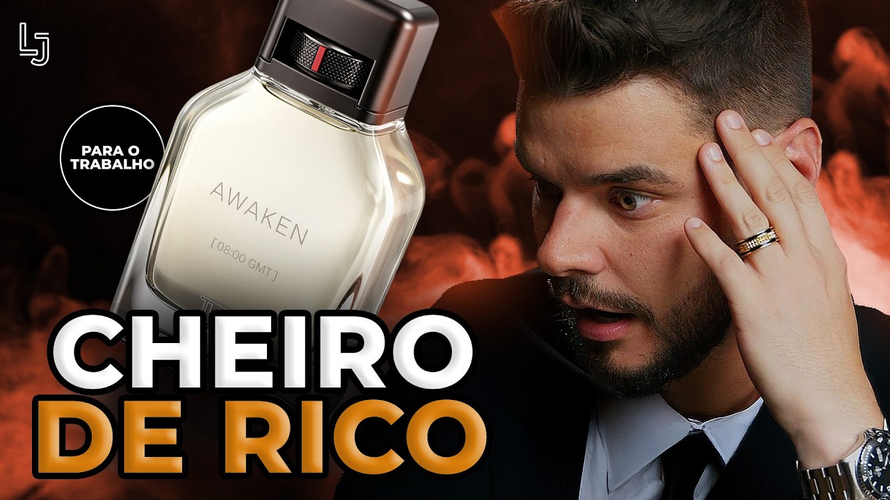 PERFUME IMPORTADO DE ALTO NÍVEL E QUALIDADE SUPREMA! CHEIRO DE RICO PARA O TRABALHO - AWAKEN TUMI