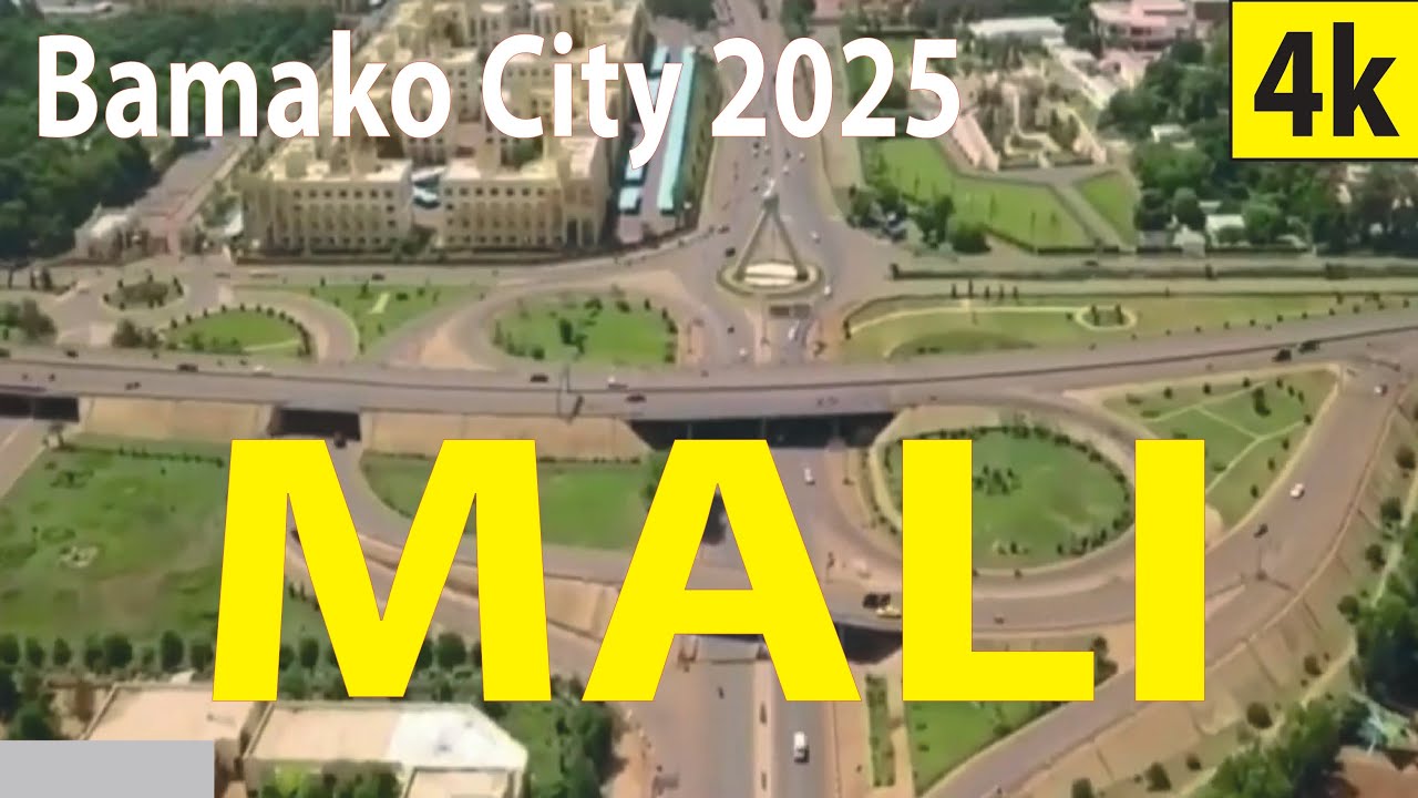 Bamako City - Mali 4K By Drone 2025
