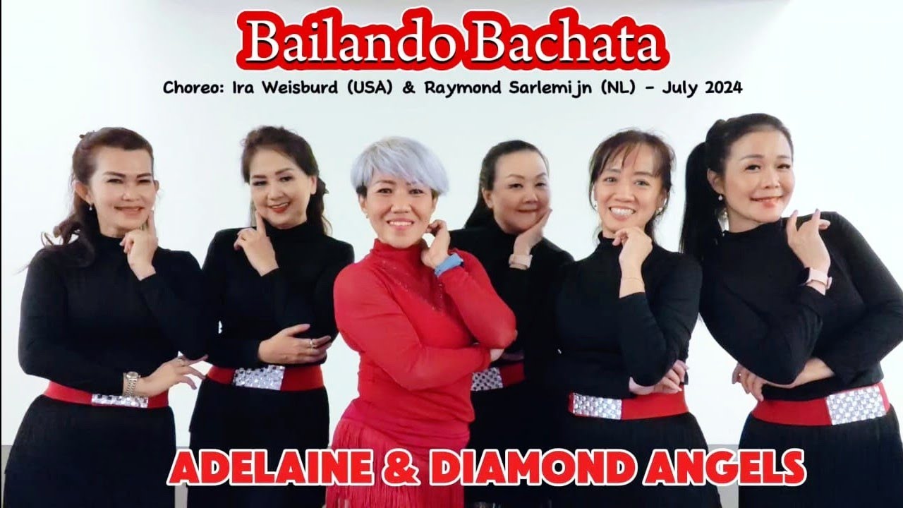 Bailando Bachata - Line Dance - Choreo:Ira Weisburd (USA) & Raymond Sarlemijn (NL) - July 2024