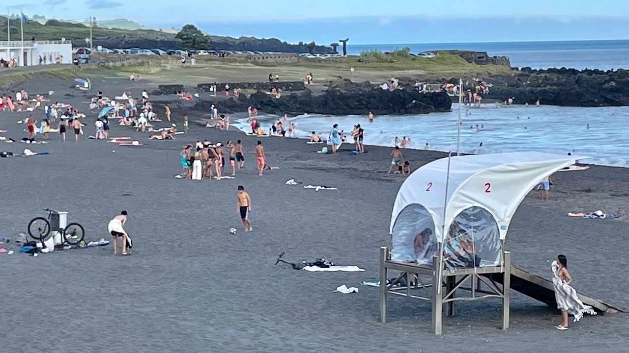 LIVE: Ponta Delgada E-Scooter Tour Thursday afternoon, Sao Miguel Azores Portugal - 24.07.2025 #IRL