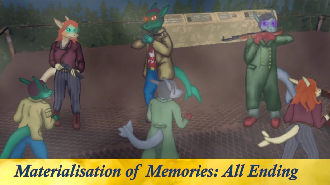 Materialization of Memories: Ending A, B and End Credit