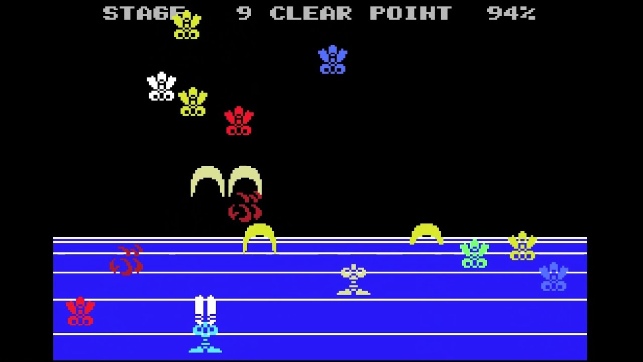MSXの限界突破の大群！簡単爽快STG「啄骨倶楽部（トンコツクラブ）」全9面クリア動画