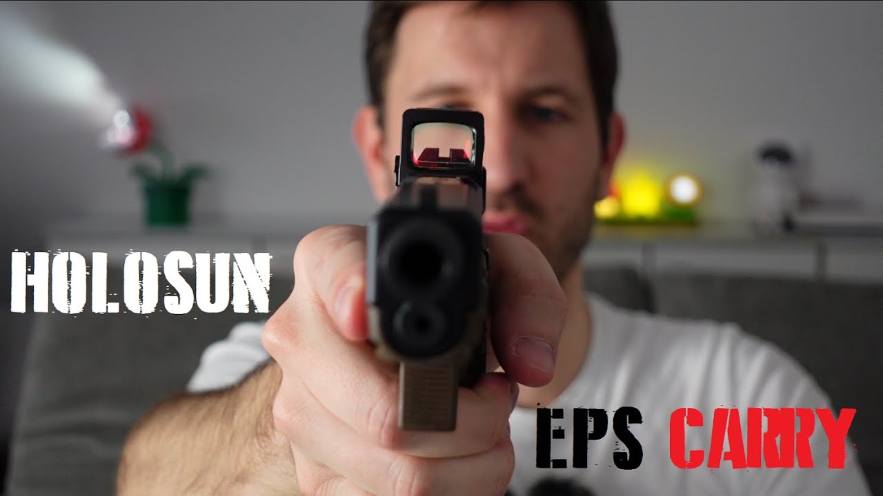 Die beste Optik für Kurzwaffen? HOLOSUN EPS Carry RD-MRS Rotpunktvisier // Review