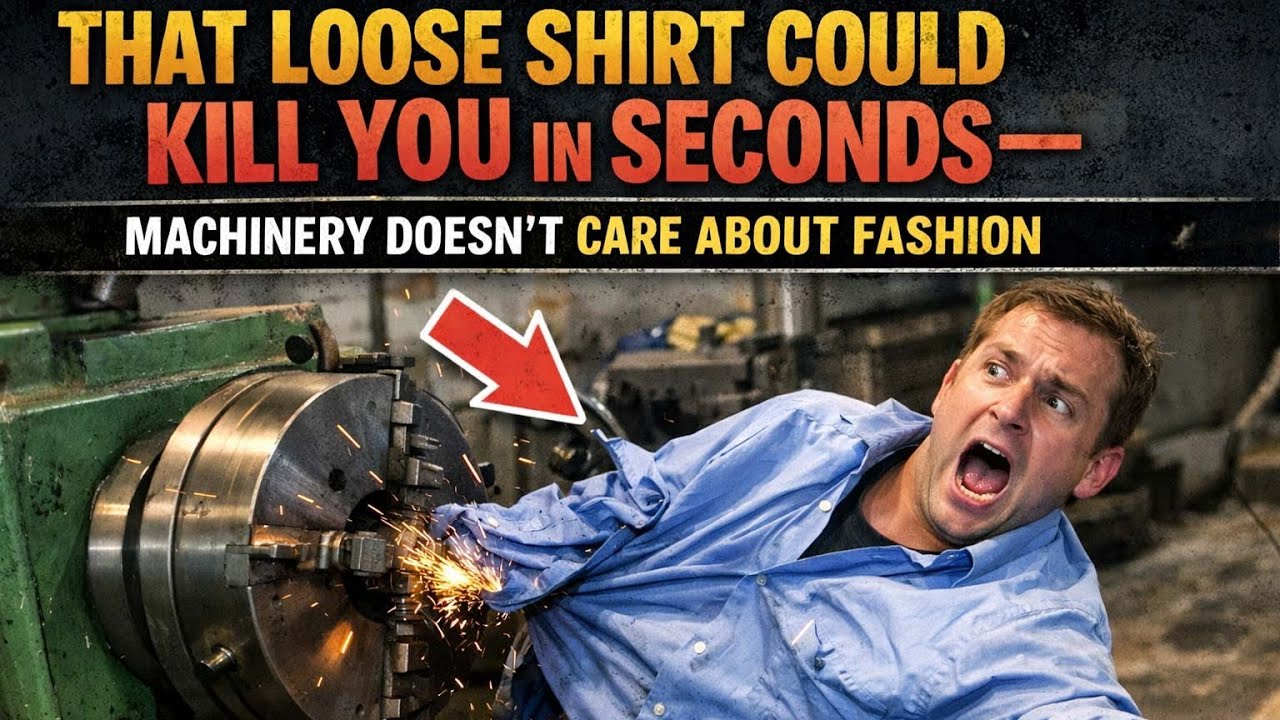 Why Factory Workers Can't Have Long Hair—The Answer Is Terrifying