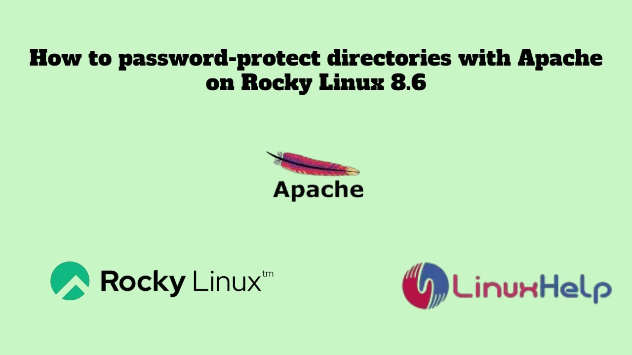 How to password protect directories with Apache on Rocky Linux 8.6