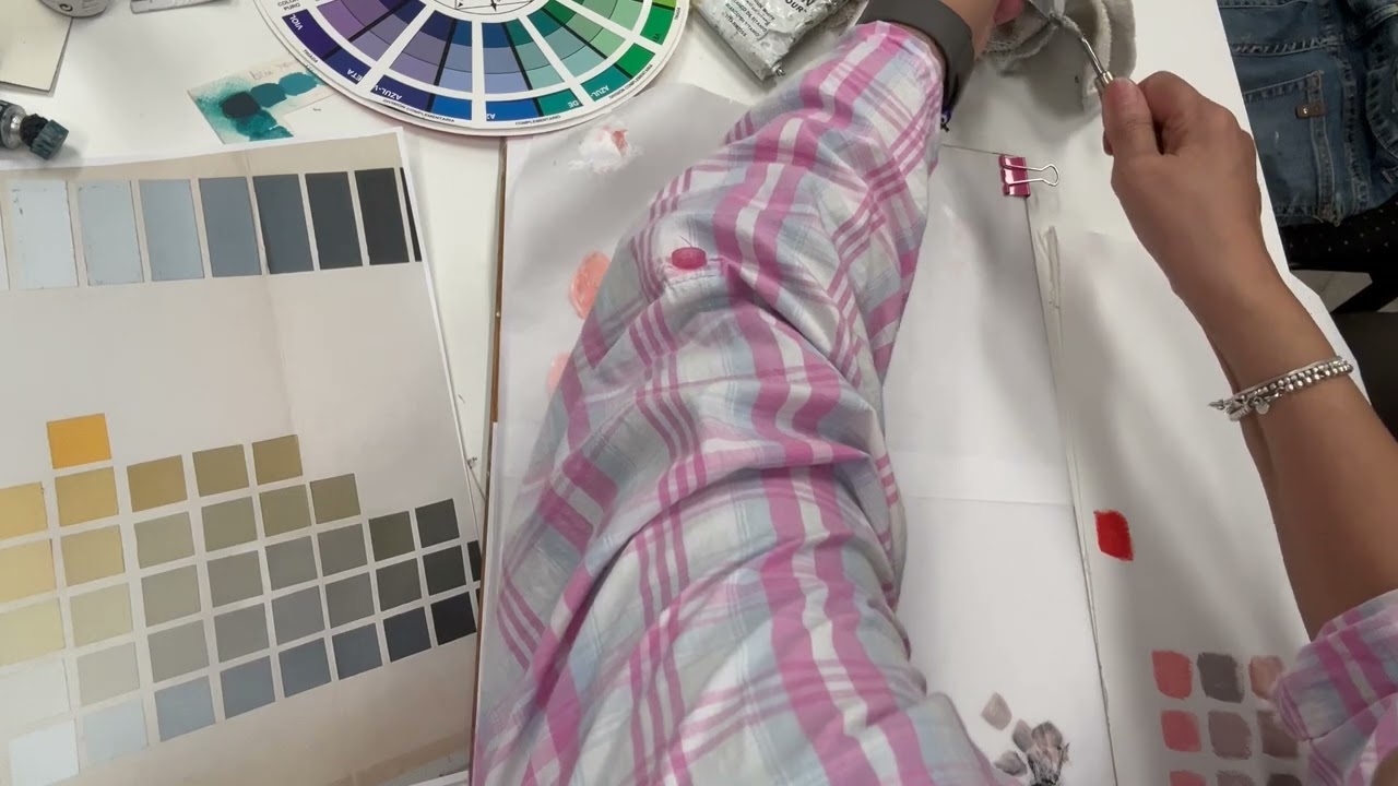 ESERCIZIO DI SATURAZIONE CON COLORI AD OLIO