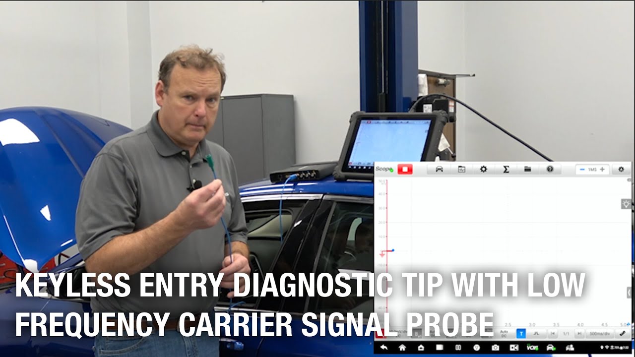Keyless Entry Diagnostic Tip with Low Frequency Carrier Signal Probe | Diagnostic Tip