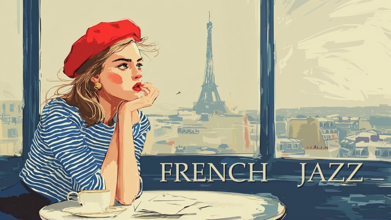 Mindful Morning in Paris  | Serene French Jazz for a Fresh Start