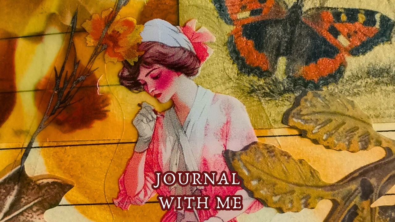ASMR Vintage Mini Scrapbook Magic!