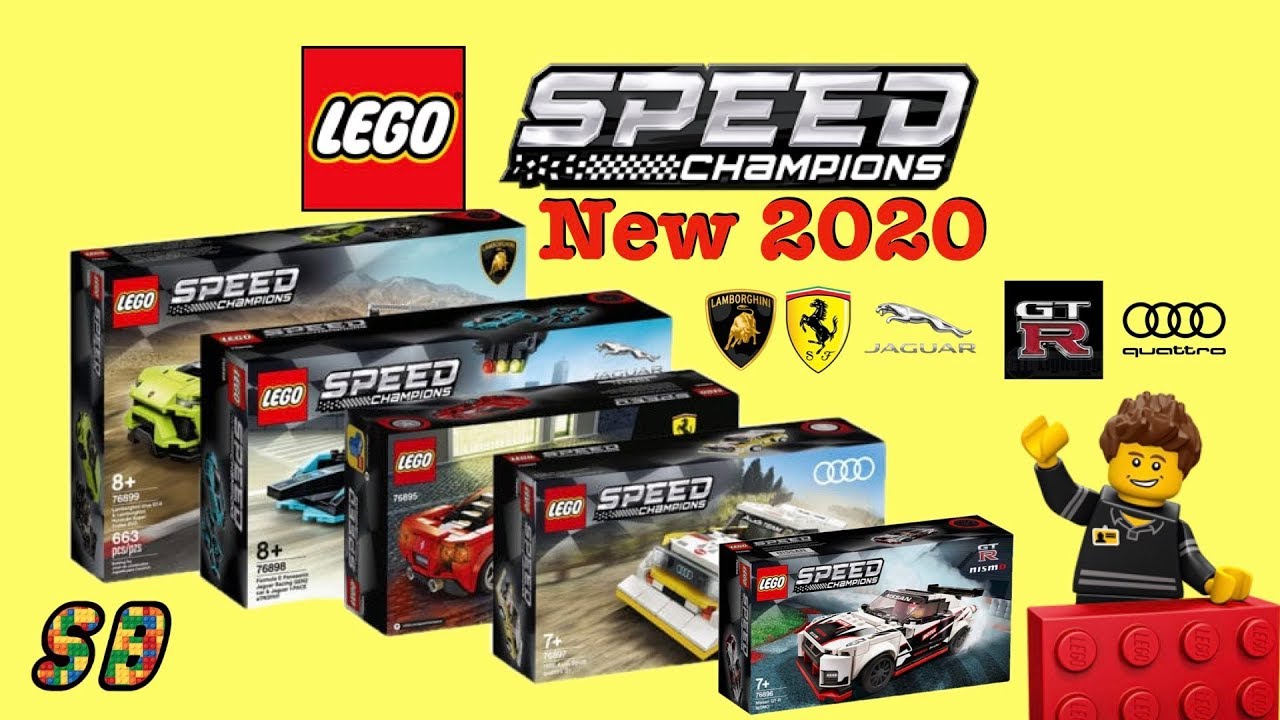 ALL Lego Speed Champions 2020 includes NISSAN GT-R NISMO