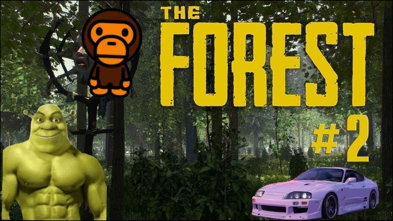 мой друг черный😱😱😱|The Forest #2