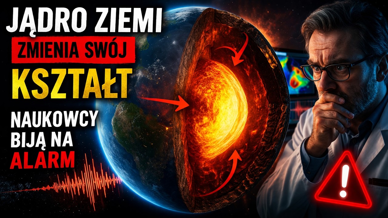 Jądro Ziemi zmienia sw&oacute;j kształt. Naukowcy biją na alarm