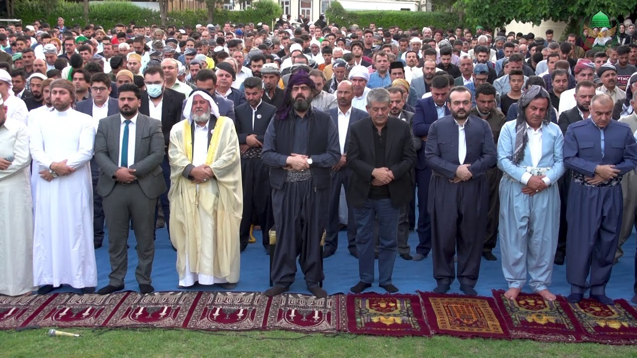 أجواء العيد الكسنزاني صلاة عيد الفطر المبارك