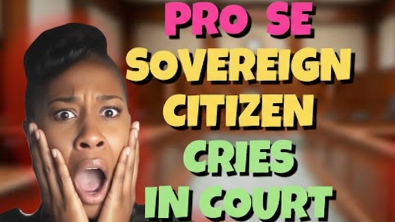 Sovereign Citizen’s Emotional Plea Falls Flat as Judge Refuses to Budge