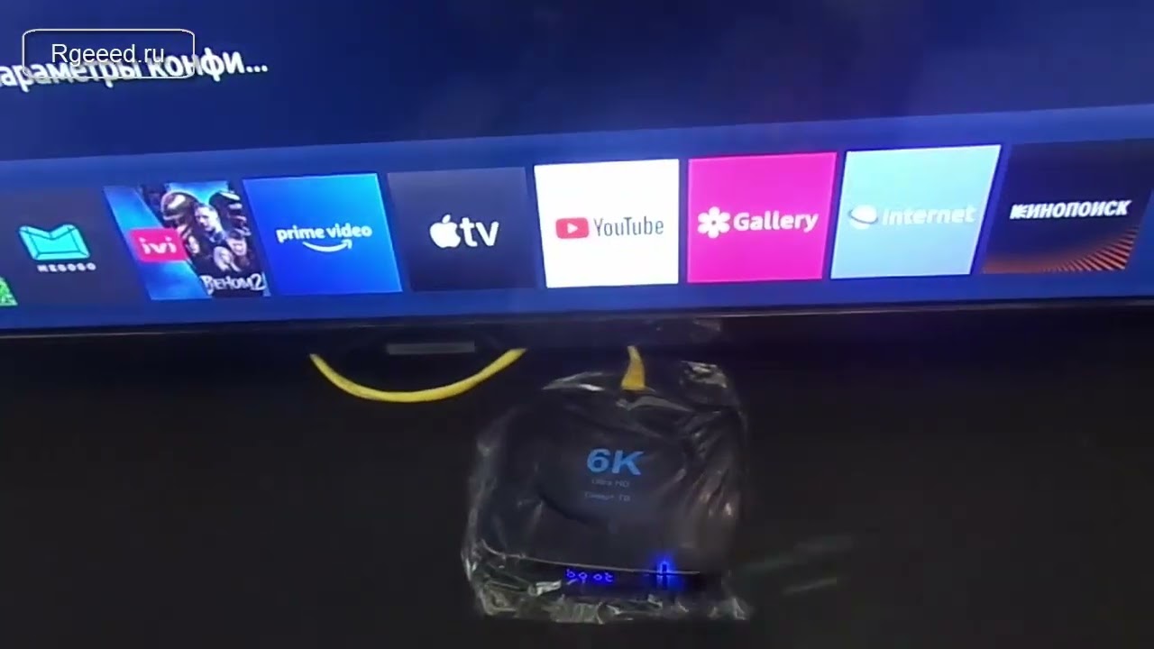 Смарт тв приставка 6K Rgeeed краткий обзор