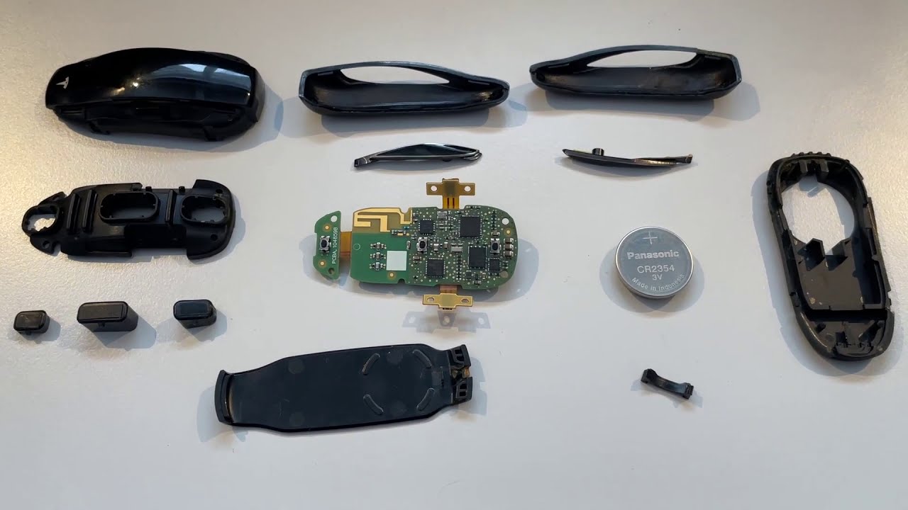 Tesla Model X Key fob complete assembly