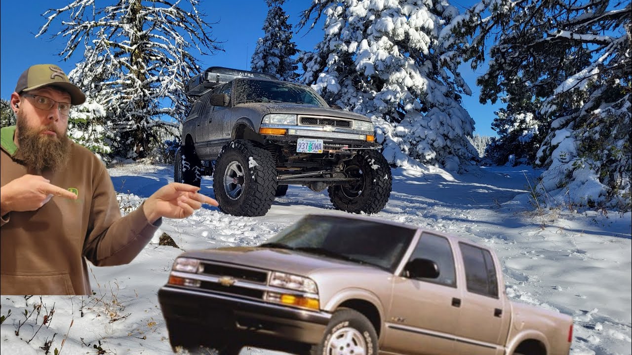 A basic overview of my solid axle swapped s10... the Frankenstein truck.