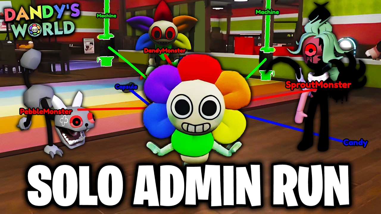 SOLO OWNER ADMIN RUN in Dandy's World! (FLOOR 25+)