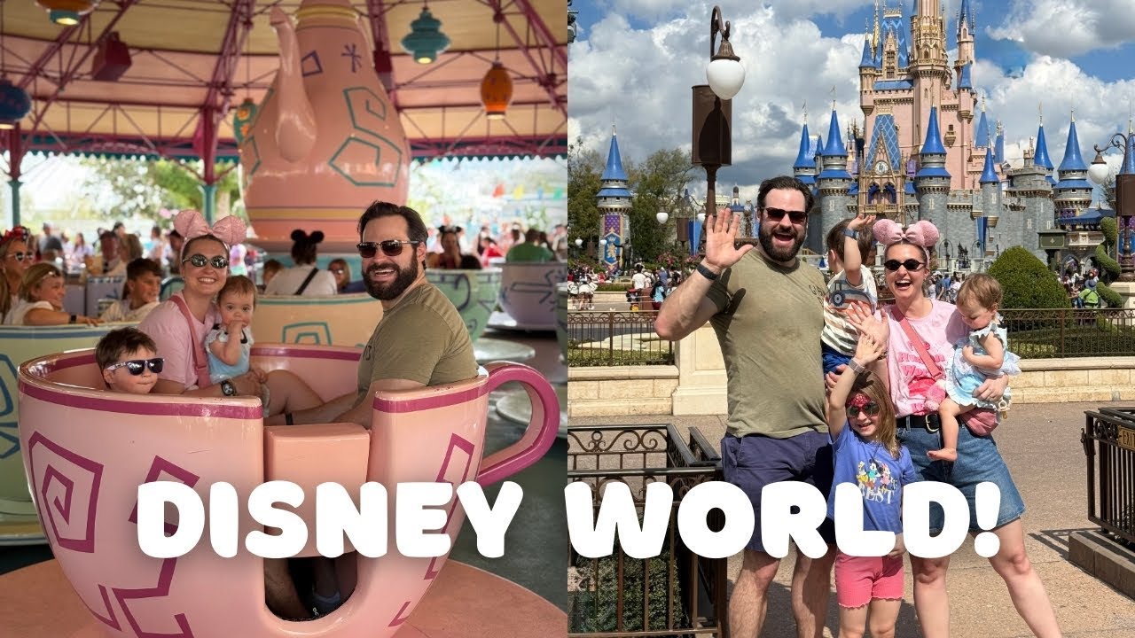 Disney World - 3 young kids - Caroline x ad