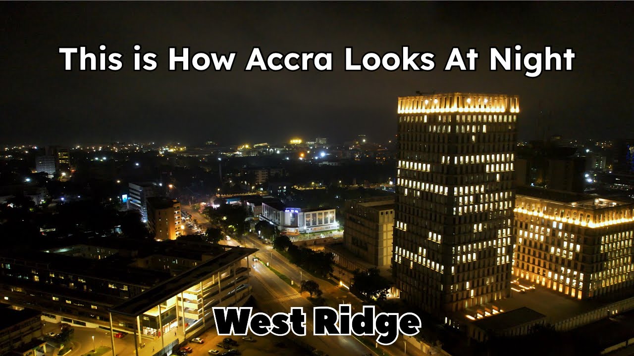 ACCRA CITY TOUR WITH LIVE BAND MUSIC | ACCRA NIGHTLIFE FROM ABOVE
