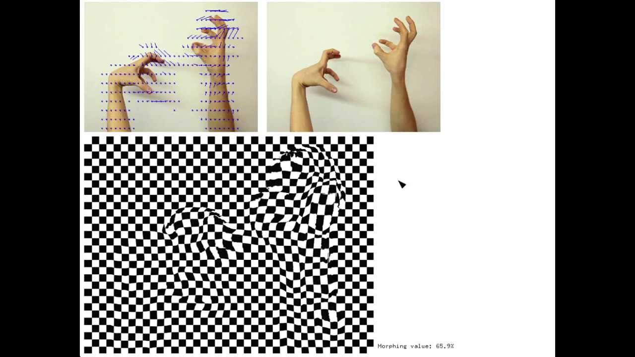Video Morphing - openFrameworks with OpenCV