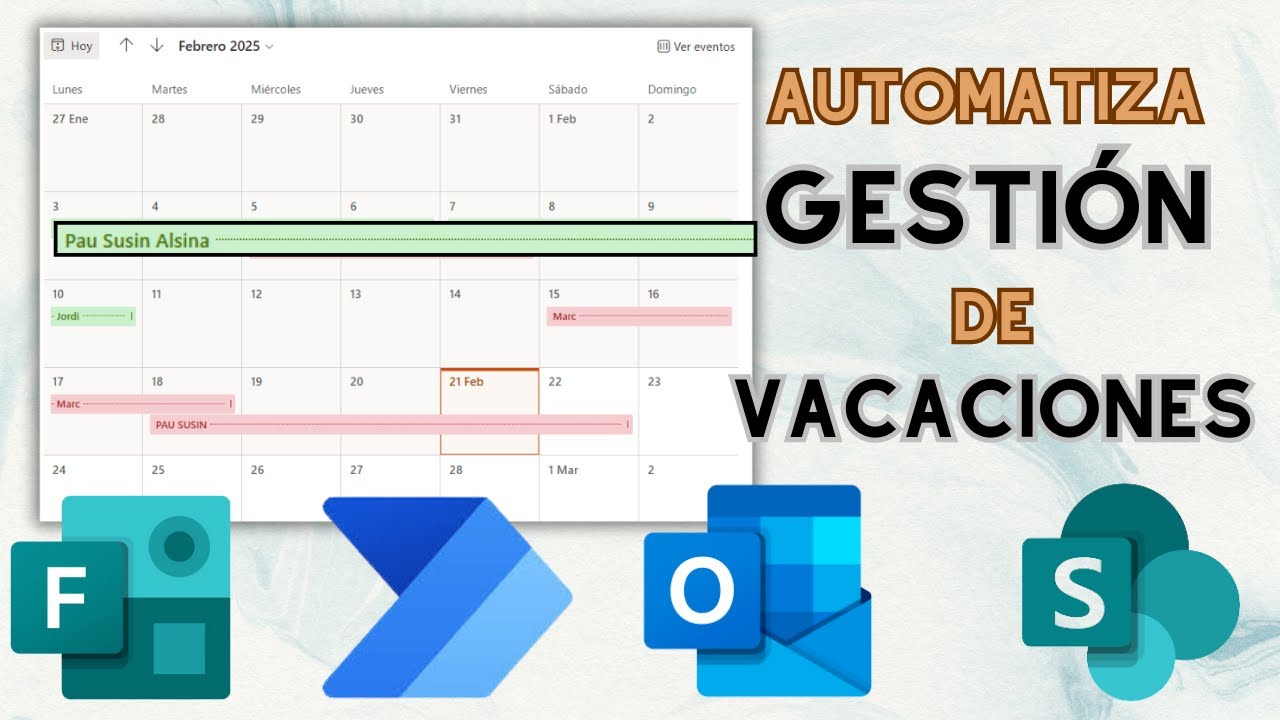 🏖️ Automatiza la Gestión de Vacaciones con Power Automate ✅