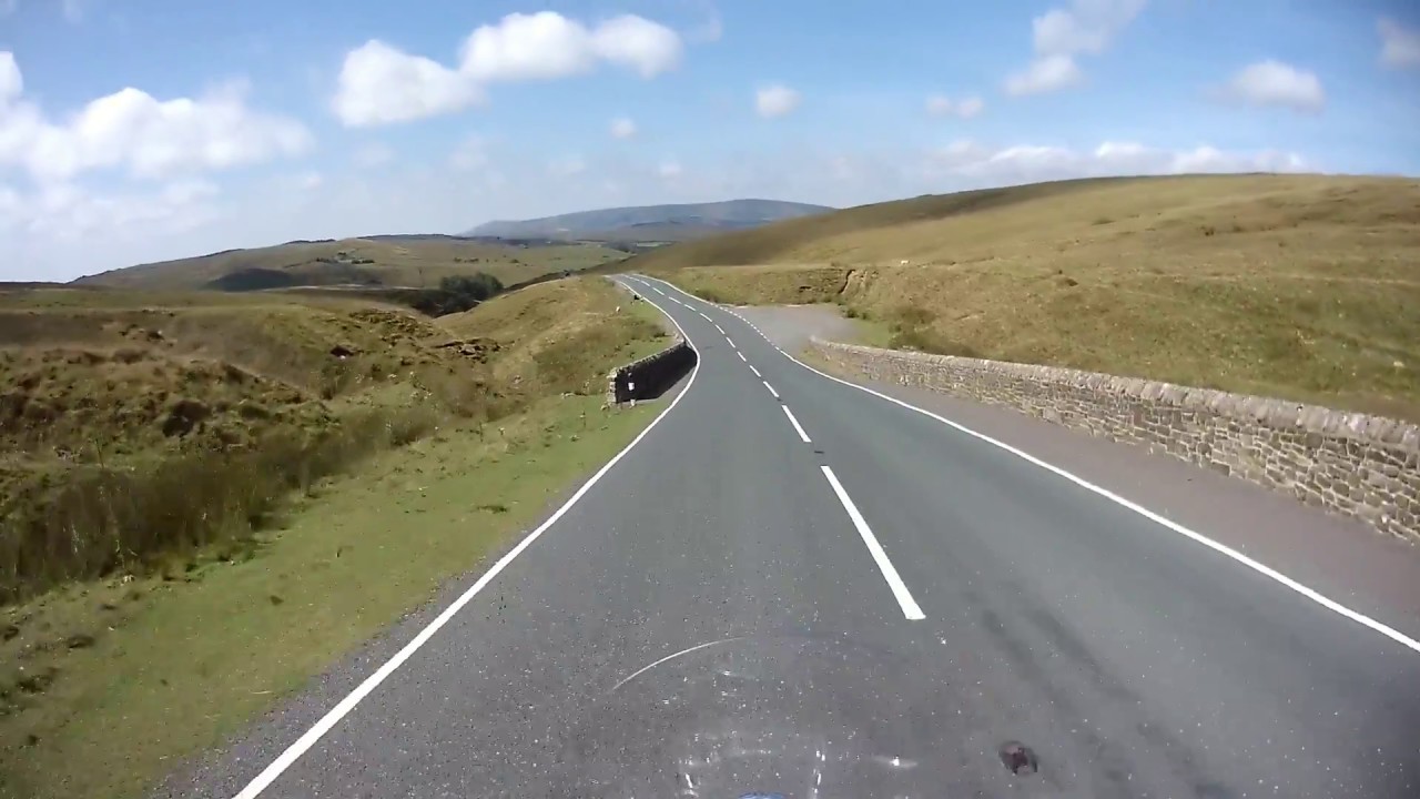 Triumph Thunderbird ride to the Trough of Bowland 3