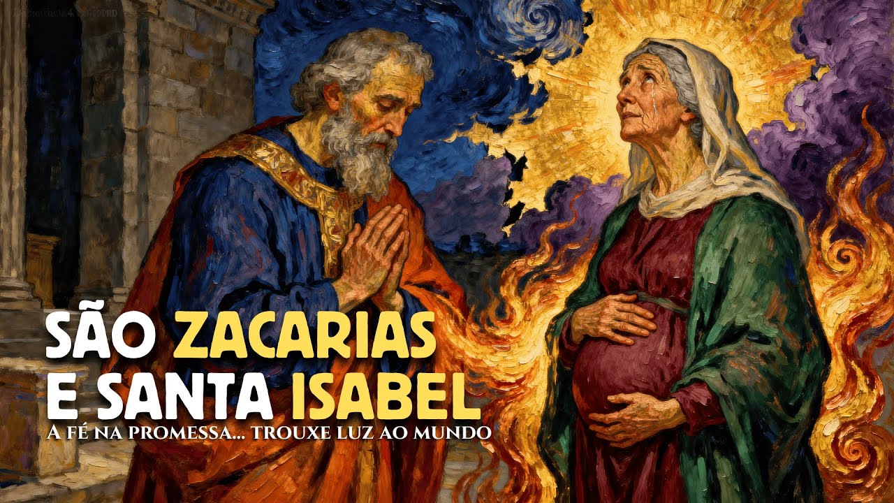 ✨A HISTÓRIA DE ZACARIAS E ISABEL🙌 O Poderoso MILAGRE que Mudou TUDO!