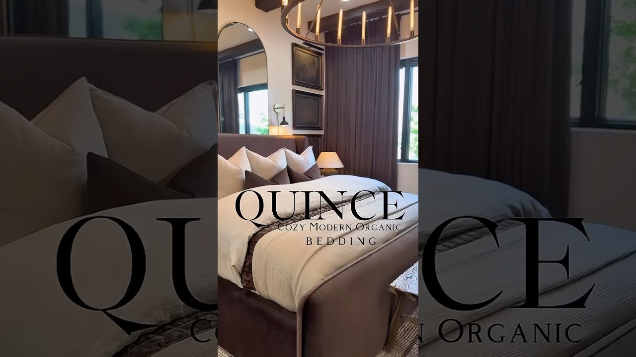 Quince Cozy Modern Organic Bedding