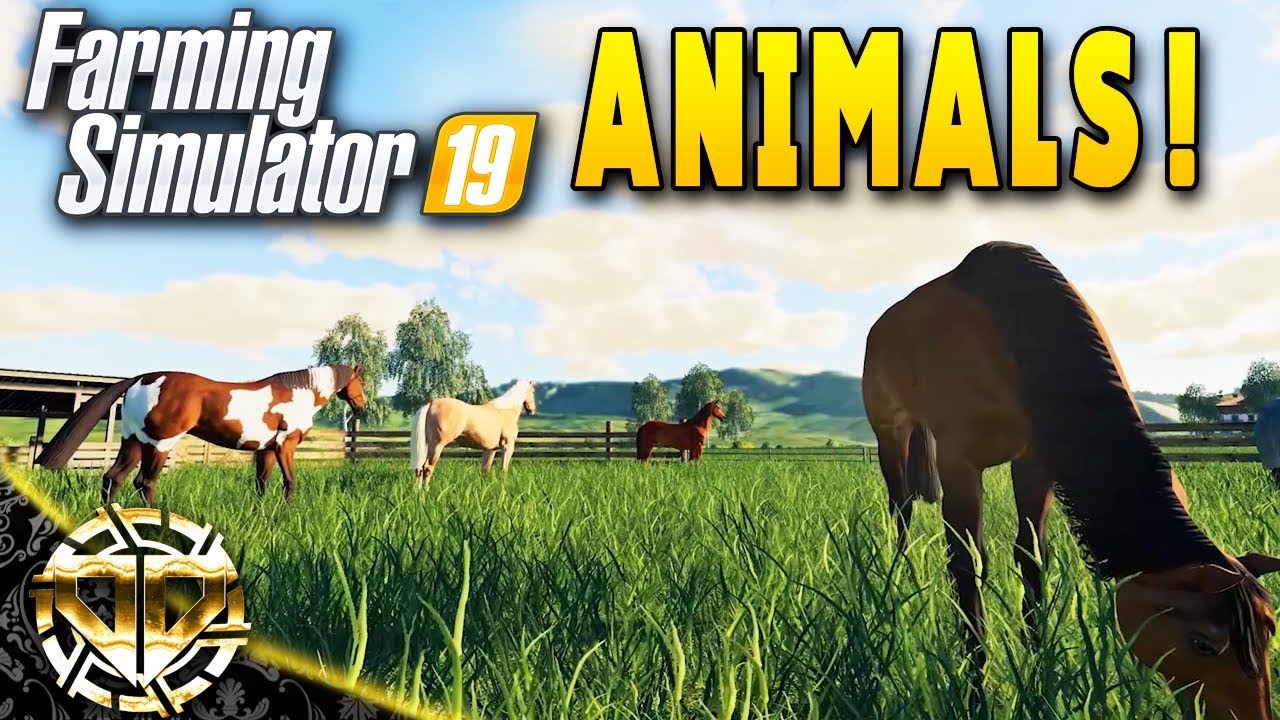ANIMALS TRAILER : Farming Simulator 19 : FIRST LOOK