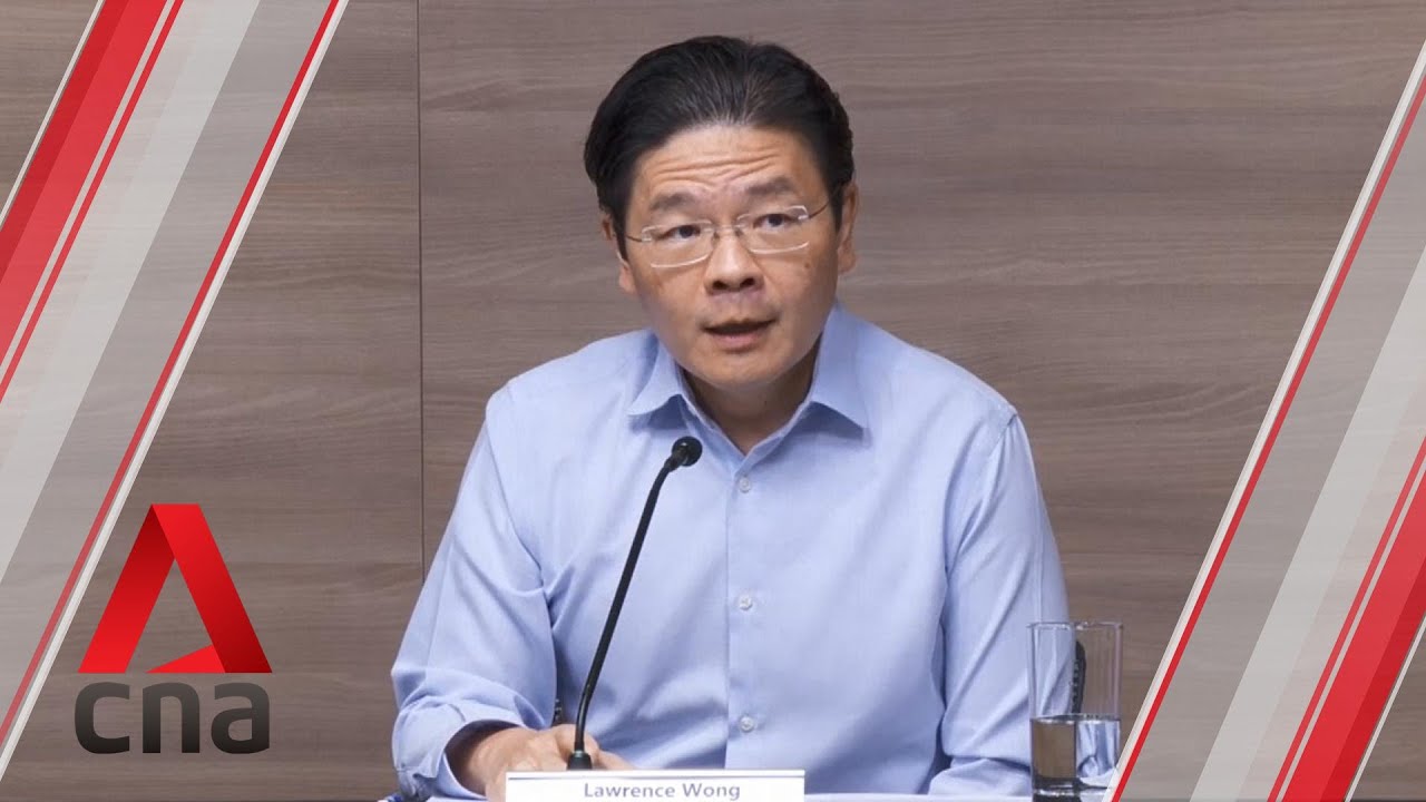 COVID-19: Lawrence Wong on Singapore's move to close most workplaces, discourage social interaction