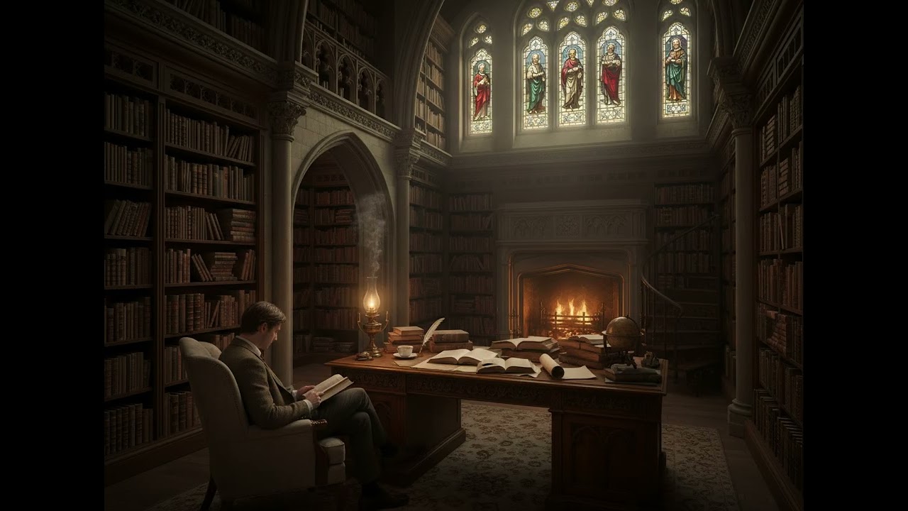 Dark Academia Ambiance - Relaxing Music for Study and Sleep - 60+ MINUTES
