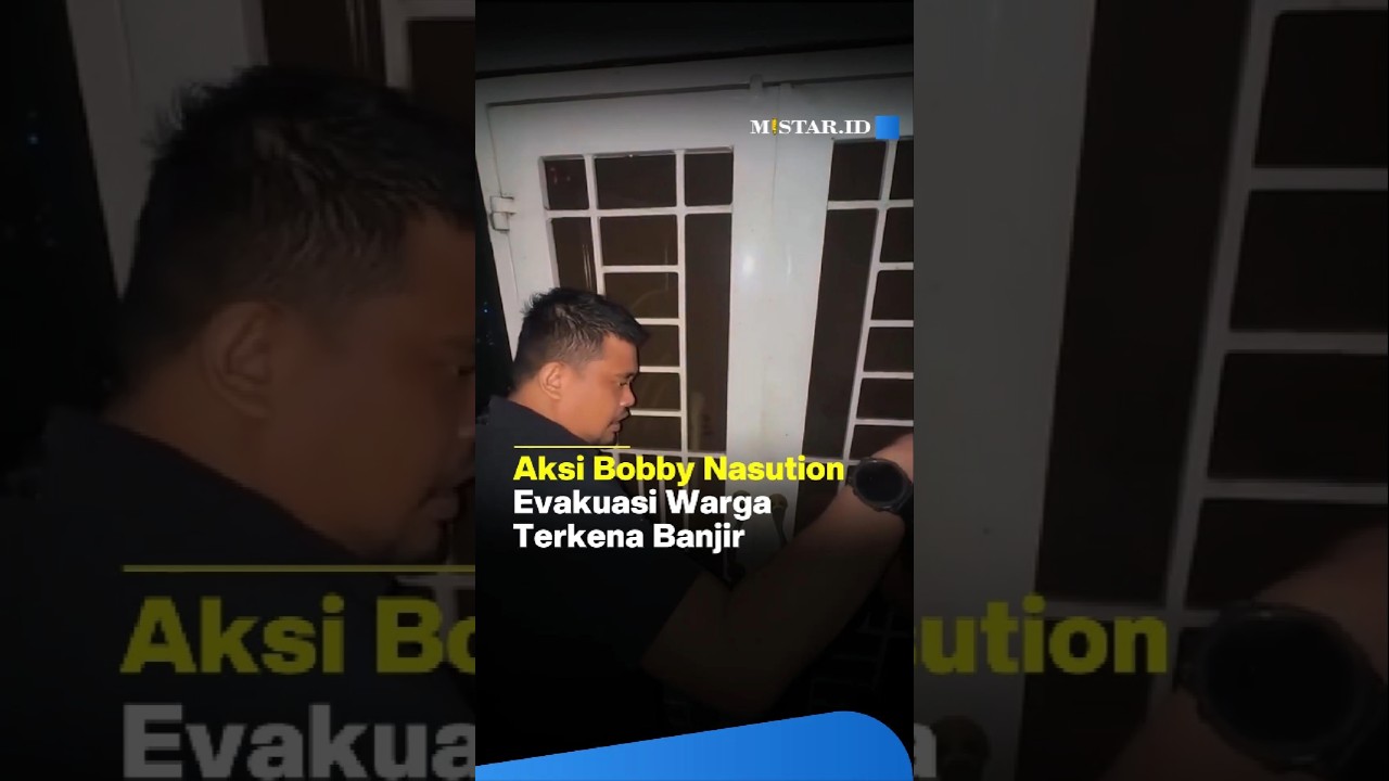 NORTH SUMATRA NEWS | BOBBY NASUTION TAKES A STANDARD IN EVACUATION OF FLOOD-AFFECTED RESIDENTS IN...