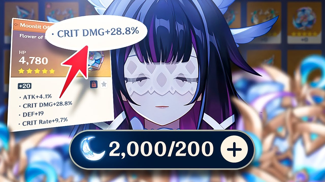 I Spent 2000 RESIN On Columbina... It Was CRAZY