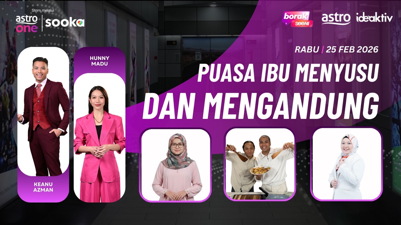 Puasa Ibu Menyusu Dan Mengandung - Borak SeeNI EP294 (25 Feb)