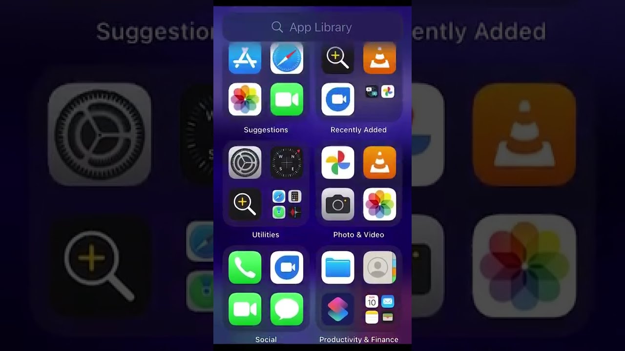 How to hide apps from the app library and home screen on iPhone? (Tinder, Snapchat, and others)