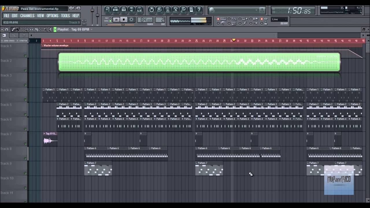 Jeremih - Pass Dat Instrumental FL Remake by MVPandRico