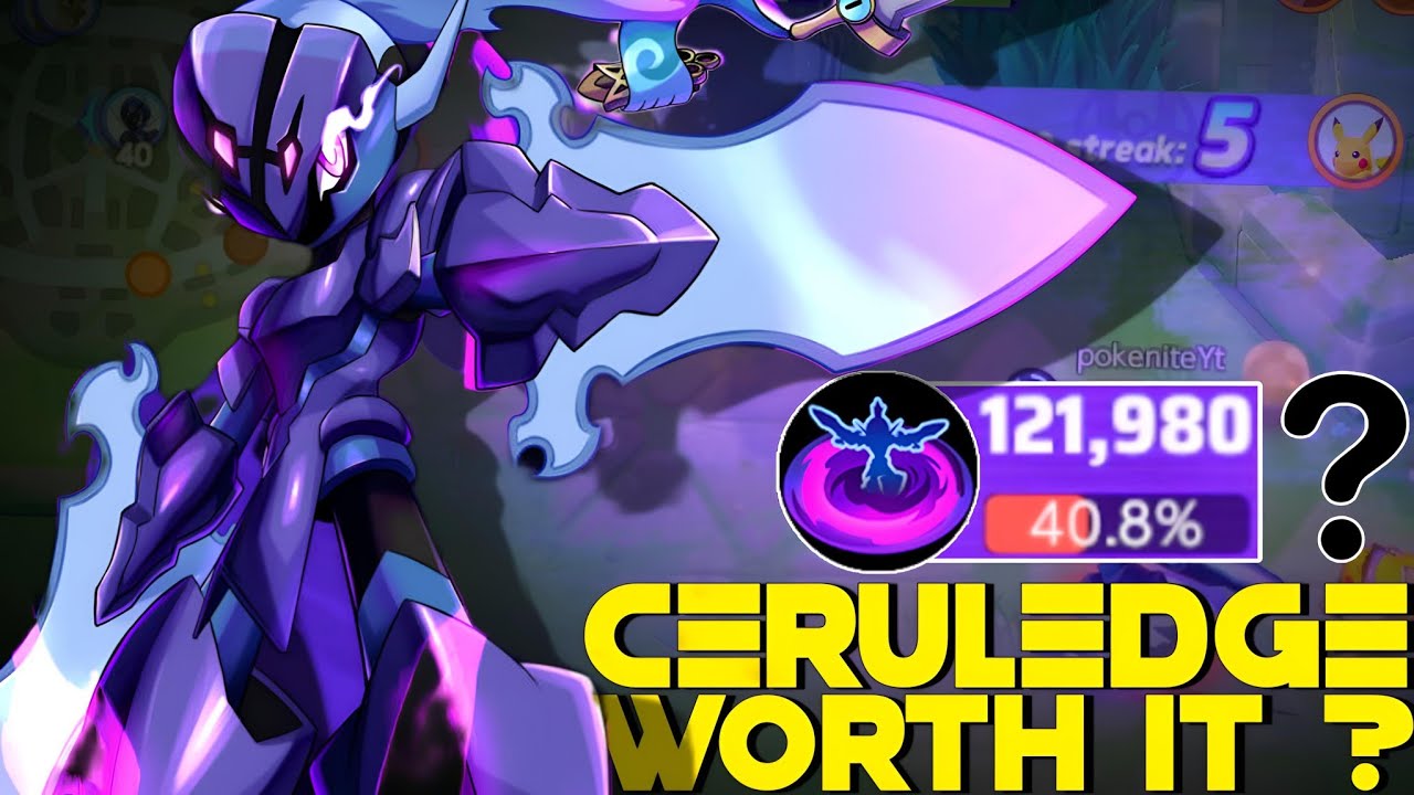 IS CERULEDGE WORTH IT TO CARRY RANDUMBS IN SOLO QUEUE ??? 🤔 | POKEMON UNITE