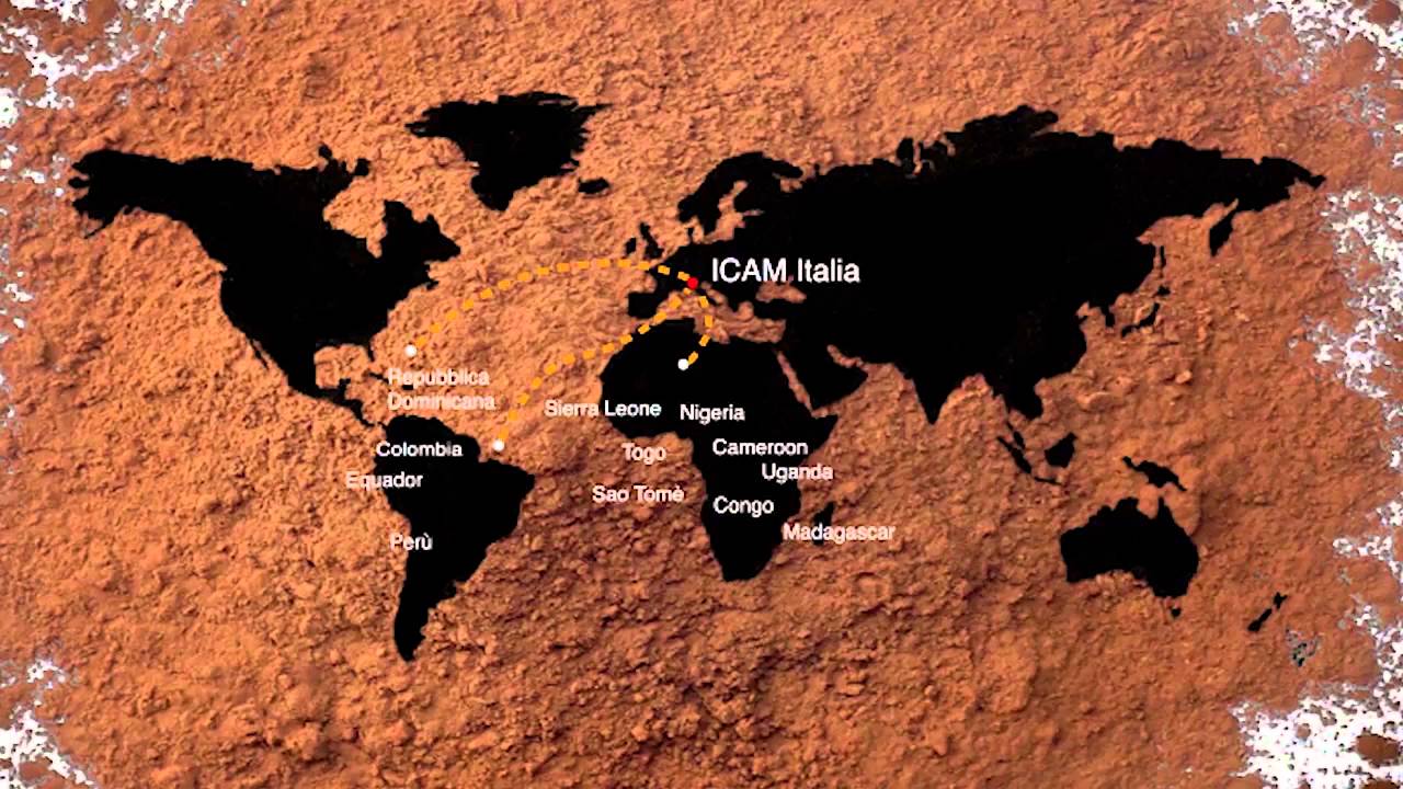 Čokoládovna ICAM S.p.A. - Od kakaového bobu k čokoládě - výrobní proces