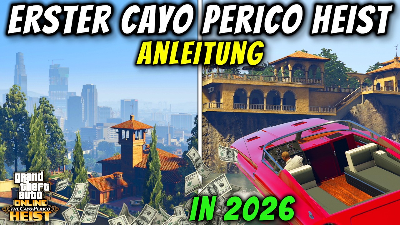 Millionen machen beim ERSTEN Cayo Perico Heist SOLO in GTA Online 2026 | Schritt für Schritt Guide