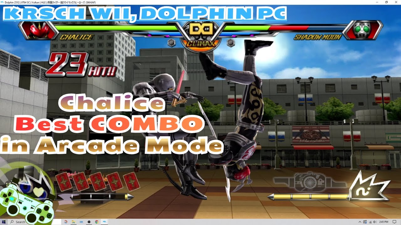 Chalice Arcade Mode Hard, KRSCH WII, DOLPHIN PC