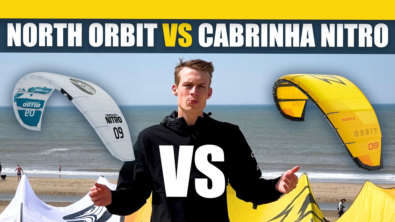 North Orbit VS Cabrinha Nitro | Kitemana Big Air comparison