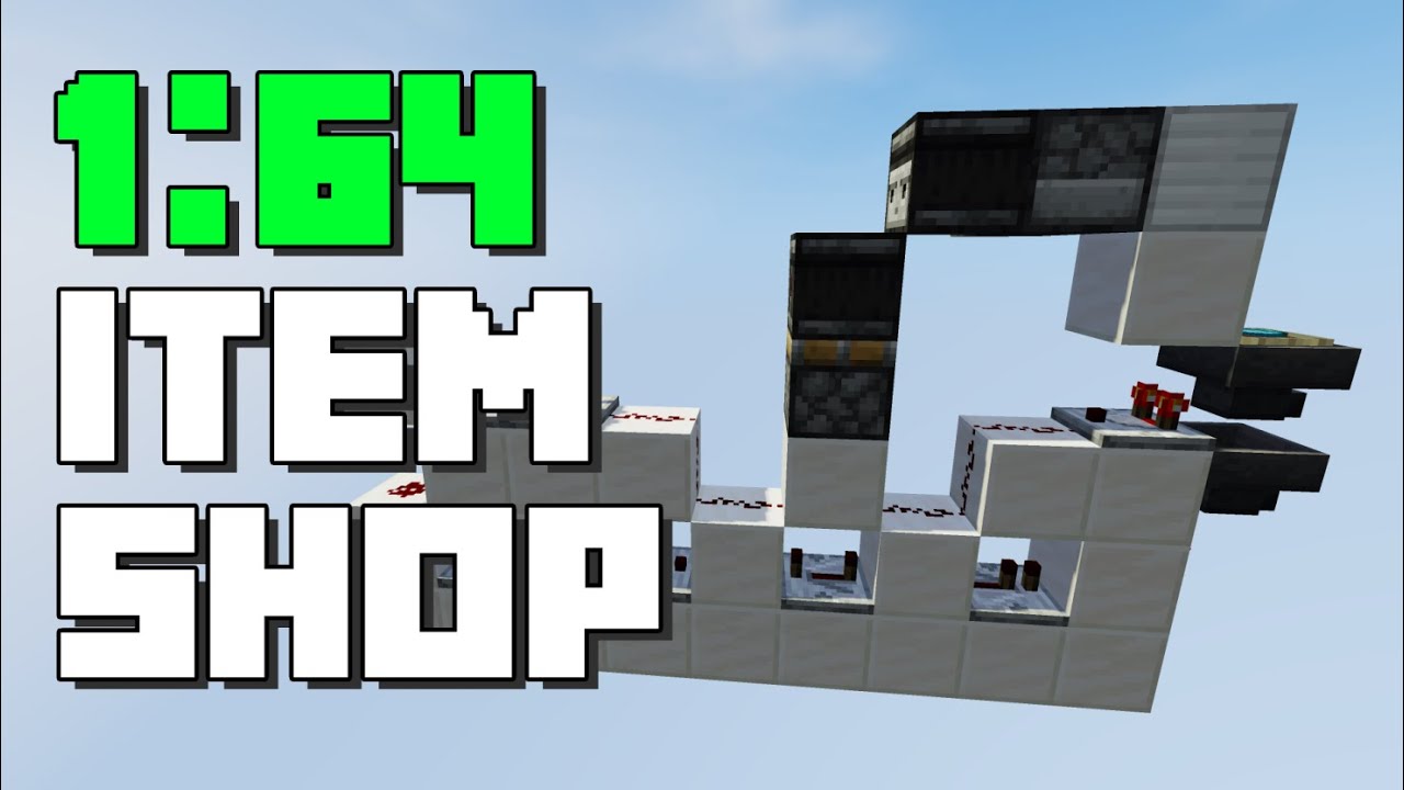 Minecraft: 1:64 Ratio Item Shop