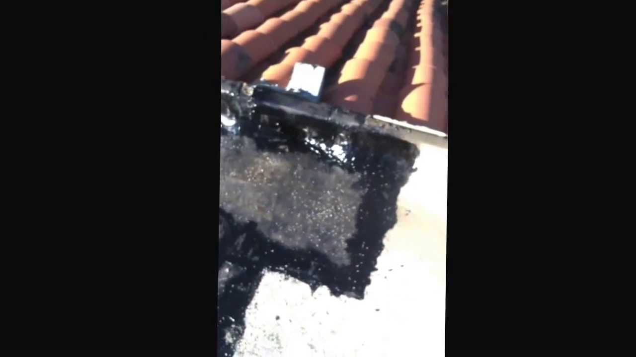 Flat roof scupper drain repair asroofingjsandkamp.biz Jeremiah sandkamp will repair any roof.