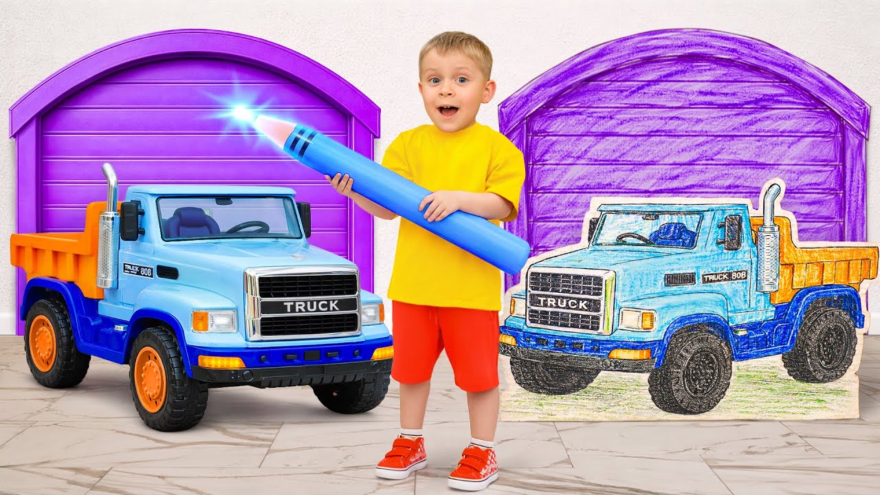 Oliver Turns Drawings into Real Toys!