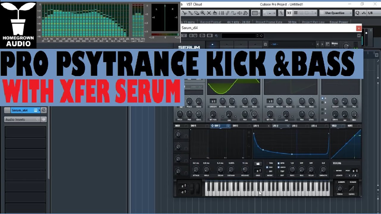 (ES) PRO PSYTRANCE / EDM: KICK & BASS y Corrección de Fase en 10 Minutos con XFER SERUM