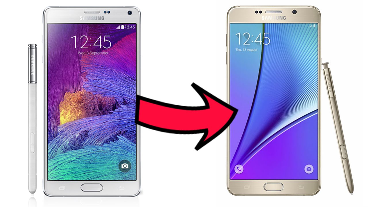طريقة تحويل النوت 4 للنوت 5 | Samsung galaxy Note 4 to Note 5